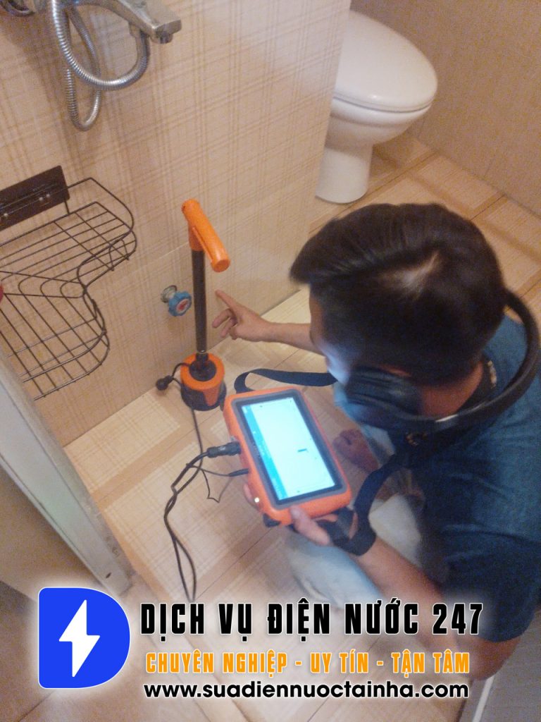 Dịch vụ siêu âm rò rỉ nước giá rẻ
