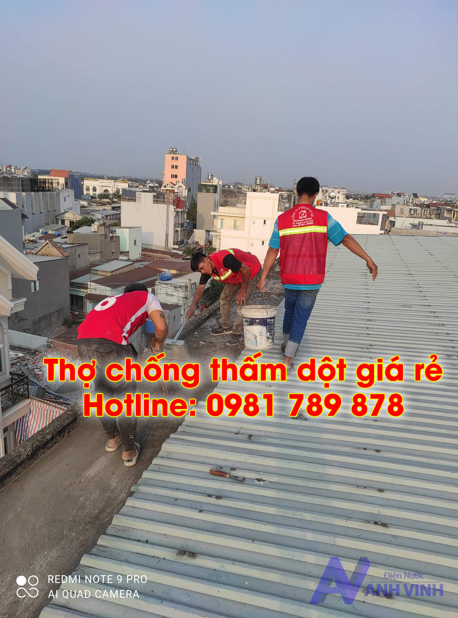 Thi công chống thấm dột uy tín