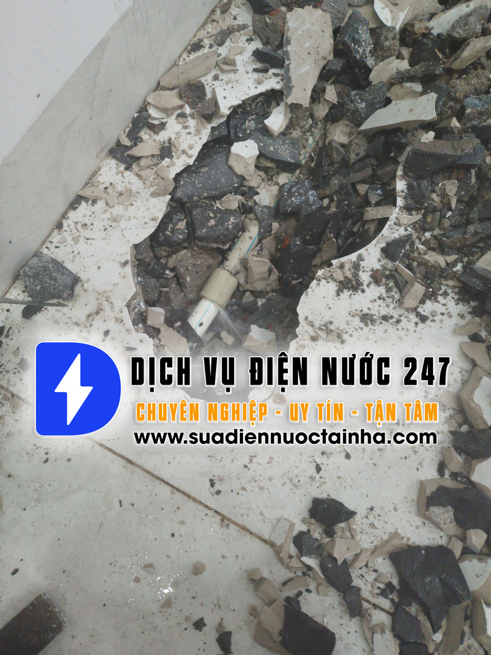 Dịch vụ dò tìm và sửa chữa rò rỉ nước chuyên nghiệp
