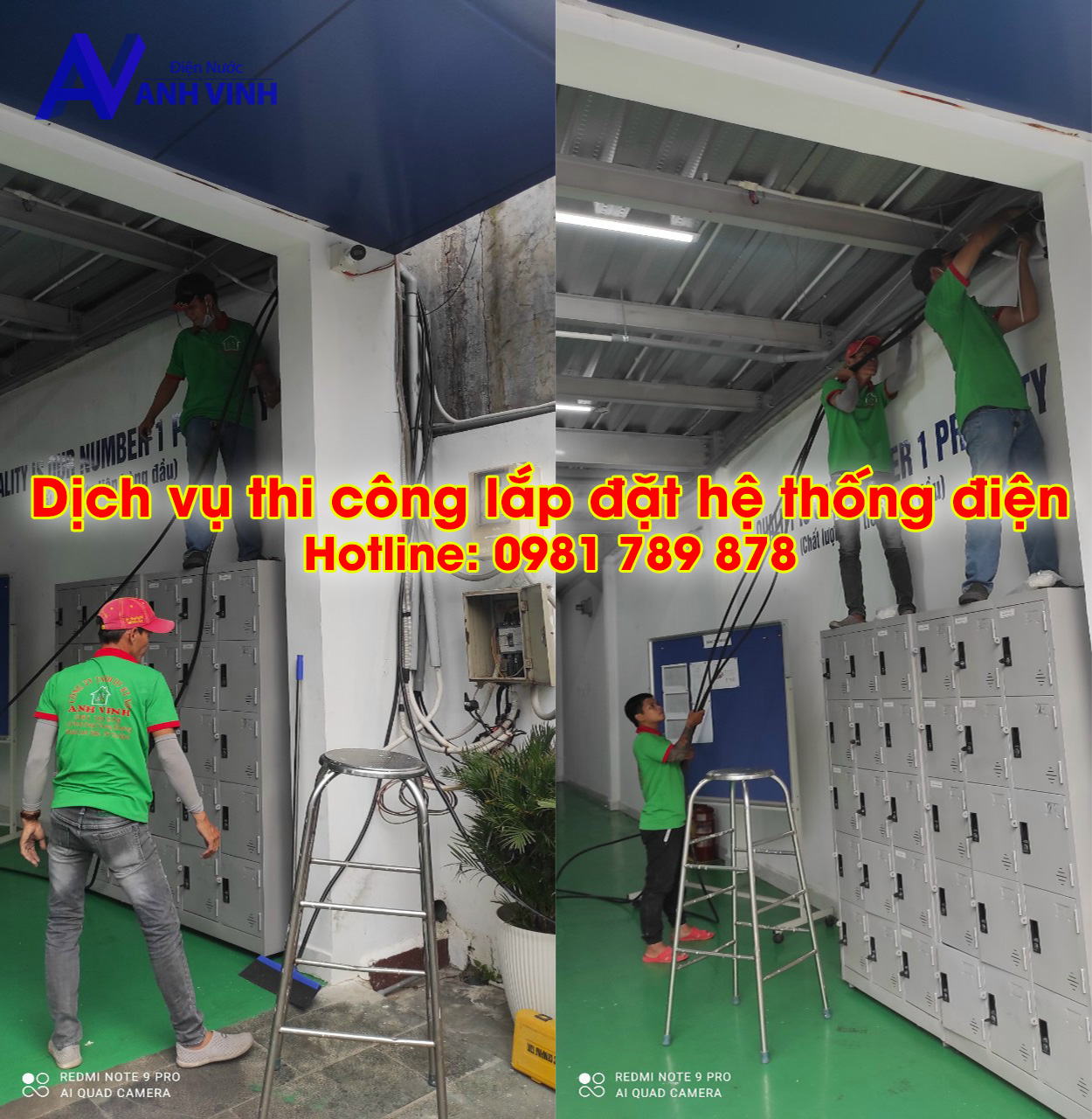 Thi công điện nhà xưởng
