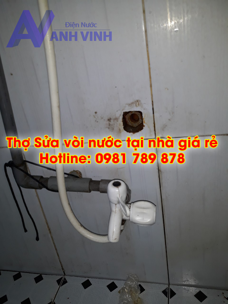 Thợ sửa vòi nước tại nhà