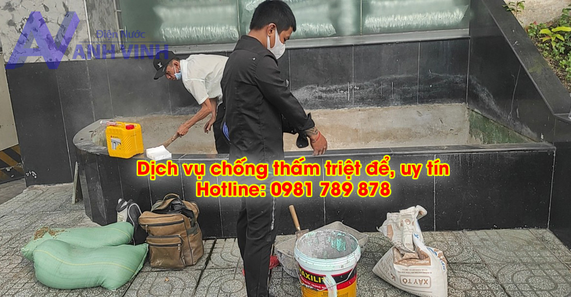 Dịch vụ chống thấm chuyên nghiệp Điện nước 247