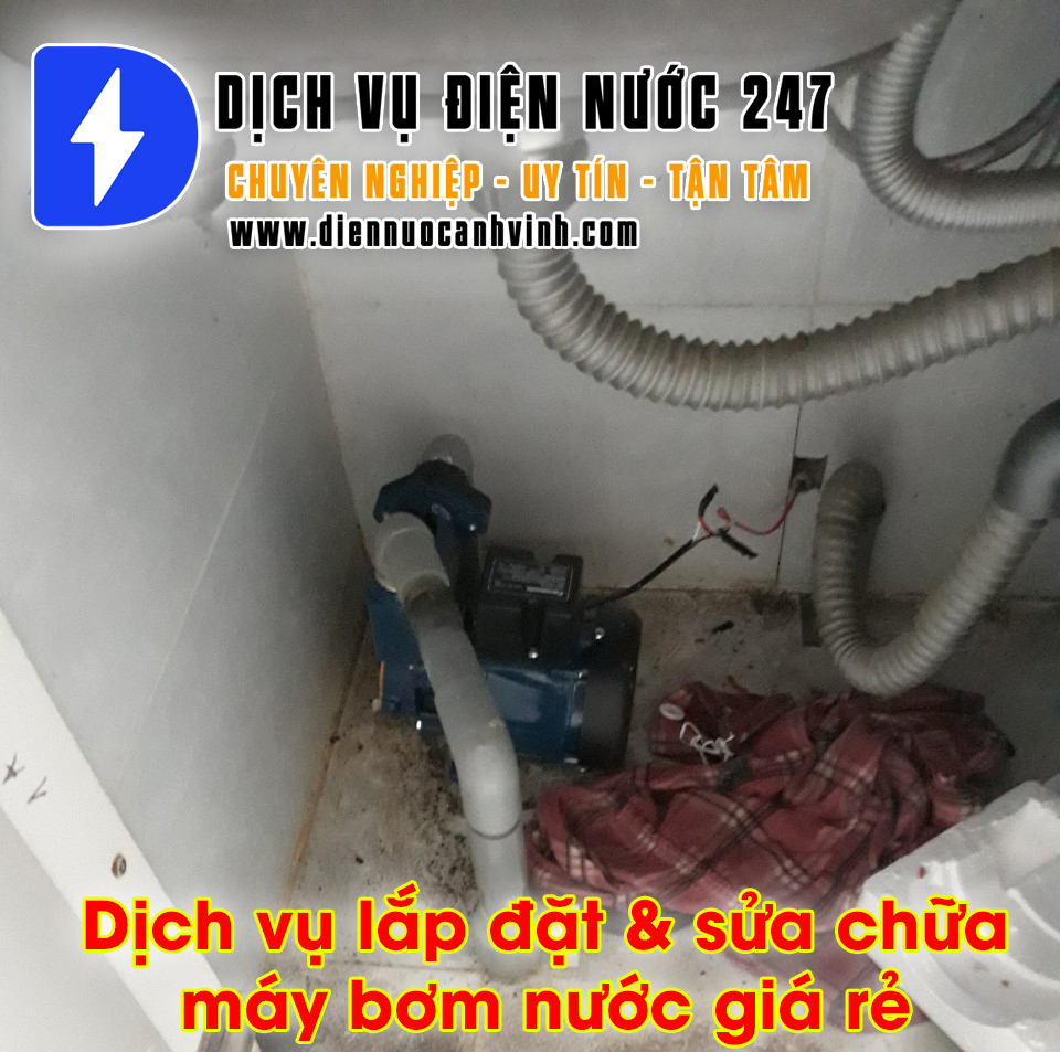 Dịch vụ thợ sửa máy bơm nước tại nhà chuyên nghiệp