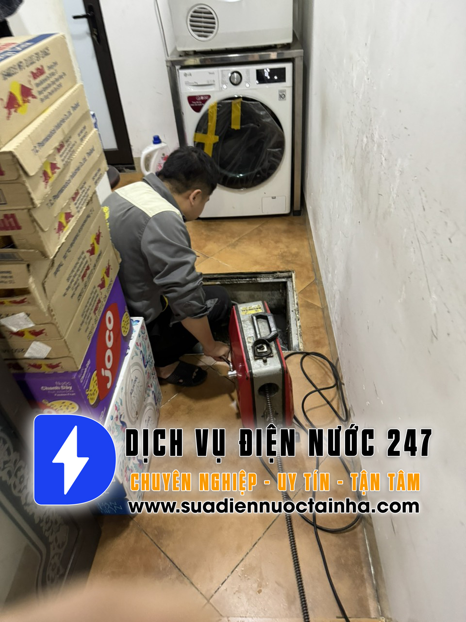 Thợ Thông tắc cống tại Hòa Bình uy tín, giá rẻ