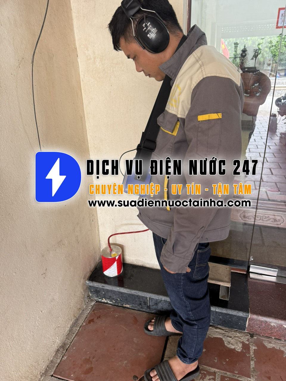 Dịch vụ dò tìm nước rò rỉ – Thợ siêu âm đường ống nước chuyên nghiệp tại Bắc Ninh