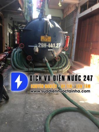 Hút bể phốt, hút hầm cầu giá rẻ tại Hà Nội
