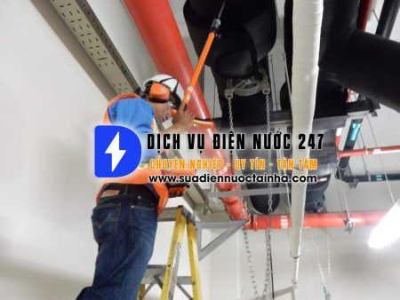 Dò tìm, siêu âm rò rỉ đường ống cấp nước chữa cháy (PCCC)