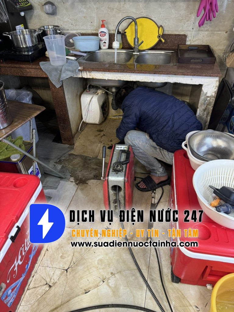 Dịch Vụ Thông Tắc Cống Nghẹt – Uy Tín, Chuyên Nghiệp, Giá Rẻ