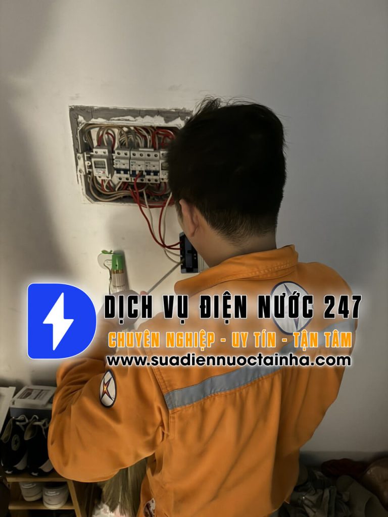 Thợ sửa điện nước tại nhà 247 gần đây
