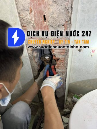 Thợ sửa điện nước tại nhà 247 gần đây