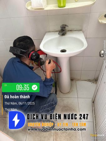 Dịch vụ siêu âm dò tìm rò rỉ nước uy tín của điện nước 247