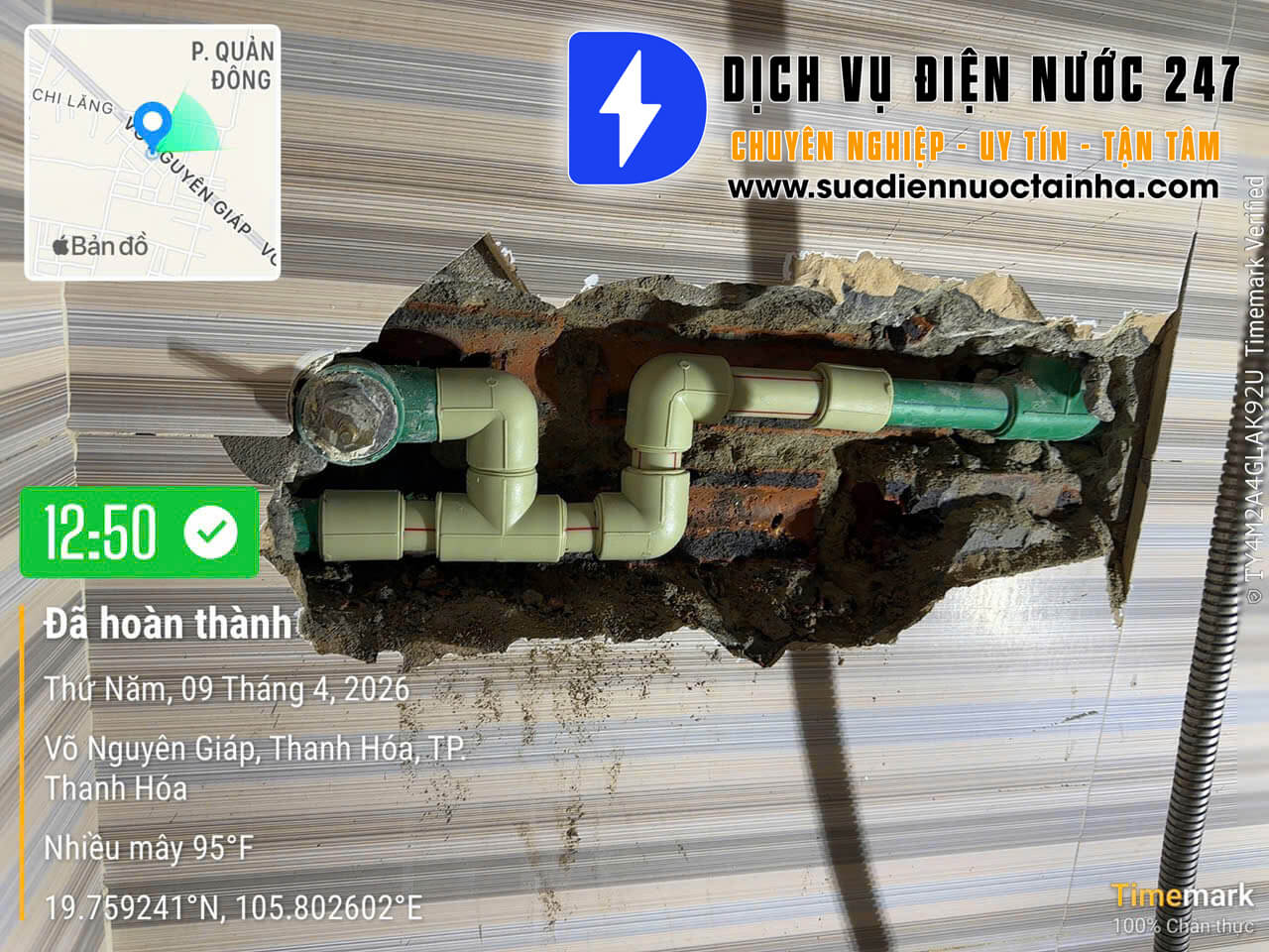 Dịch vụ Dò Rò Rỉ Nước Tại Thanh Hóa Gần Đây Bằng Máy Hiện Đại – Chính Xác 99%